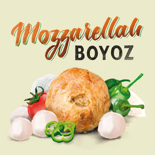 Mozzarellalı Peynirli Boyoz